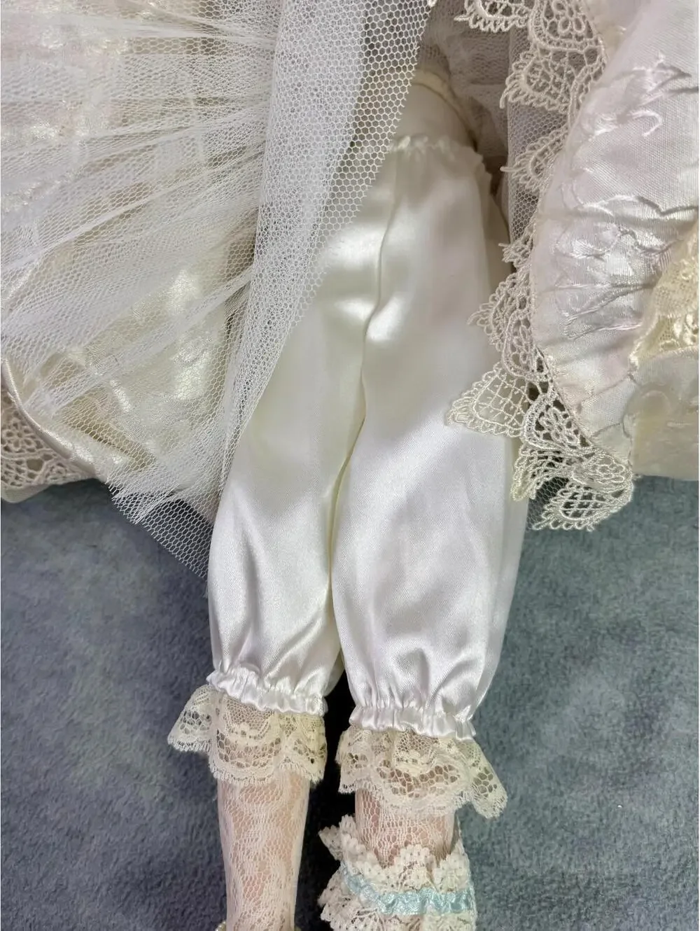 seymour‎ mann porcelain bride doll connoisseur collection wedding doll